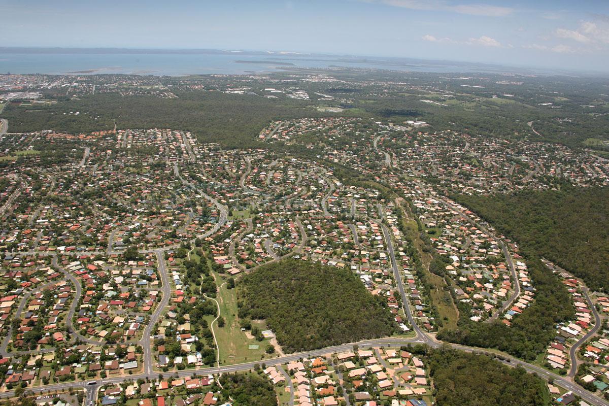 Aerial view of Alexandra Hills