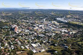Aerial view of Ipswich, Queensland
